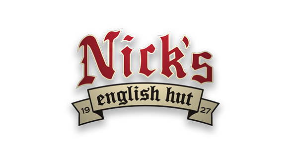 Nick's English Hut logo